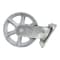 Vestil Semi Steel Swivel Caster 6 In. x 2 In. 1,200 Lb. Capacity Silver CST-VE-6X2MA-S - alternate 2